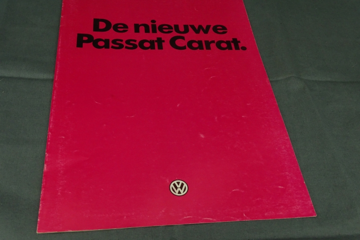 Folder De nieuwe Passat Carat 1984 Nederlands